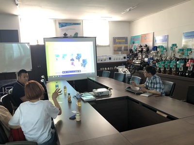 远为贸易拜访韩国GINICE吉事工厂 深化合作，共探气动执行器创新之路