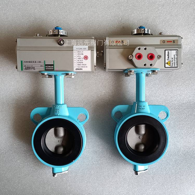 OKM气动蝶阀612XC-C-150A与TA2M-100D-00双作用气动执行器的完美搭配与应用解析